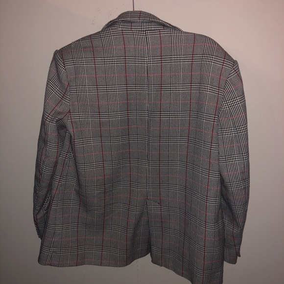 COPY - Zara Check Oversized Blazer Jacket - Picture 2 of 4